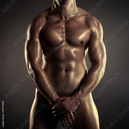 Fototapeta dla dzieci Naked athlete