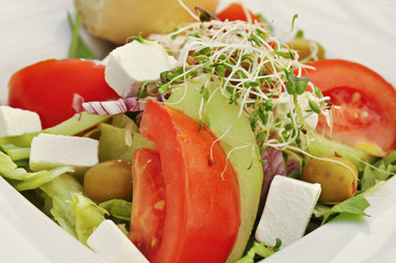 Wall Mural - Greek salad