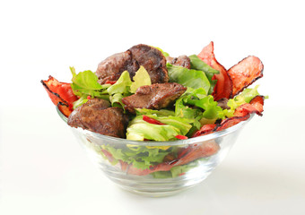 Sticker - Chicken liver salad