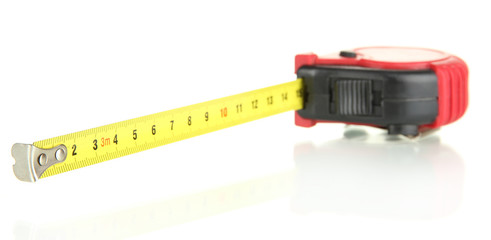 Poster - Tape measure isolated on white