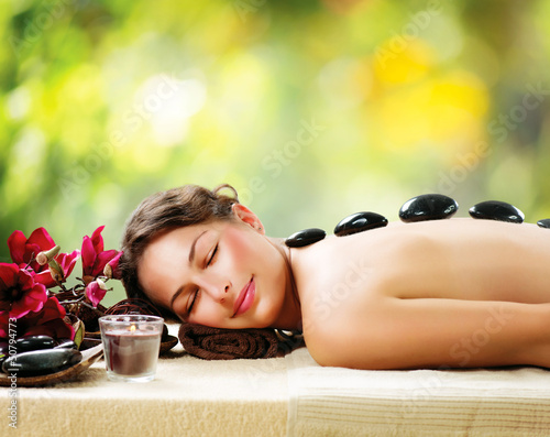 Tapeta ścienna Salon spa. 