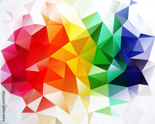 Tapeta ścienna Abstrakcyjne geometryczne tło
