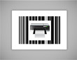 © alexmillos - printer bar ups code illustration