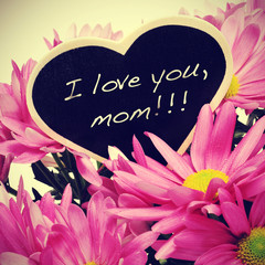 Sticker - I love you, mom