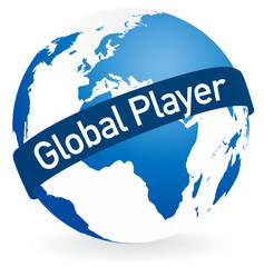 Wall Mural - Global Player