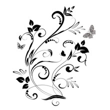 Vintage Floral Pattern For Your Design