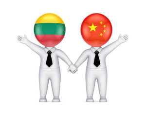 Poster - Lithuanian-Chinese cooperation concept.