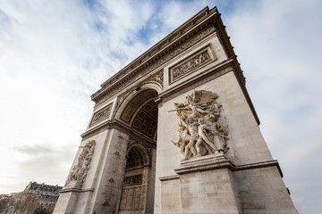 Wall Mural - Arc de Triomphe in Paris - France