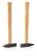 Hammer on white, clipping path included