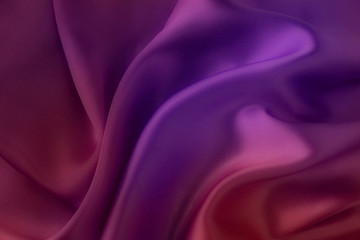 purple and red silk fabric background - soft and elegant