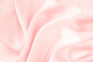 Pink silk fabric background - soft and elegant