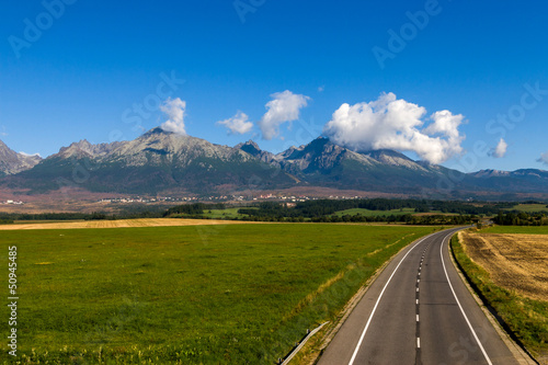 Board z aluminiowym obramowaniem Tatry