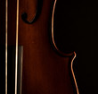 Part of violin