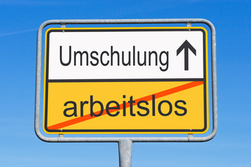 Poster - Umschulung