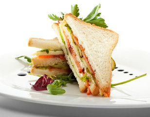 Wall Mural - Club Sandwich