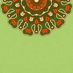 Poster - Vector Round Decorative Design Element