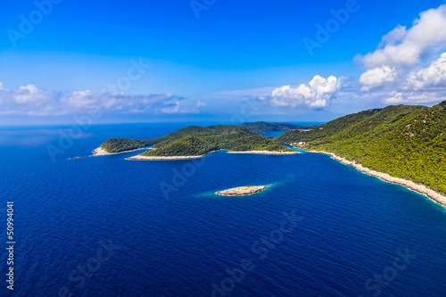 Plakat na papierze fotorealistycznym Mljet