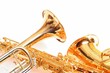 Trompete und Saxophon