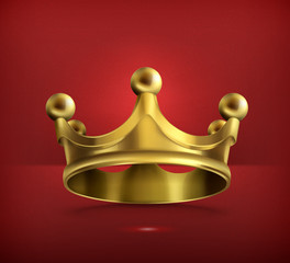 Wall Mural - Gold crown