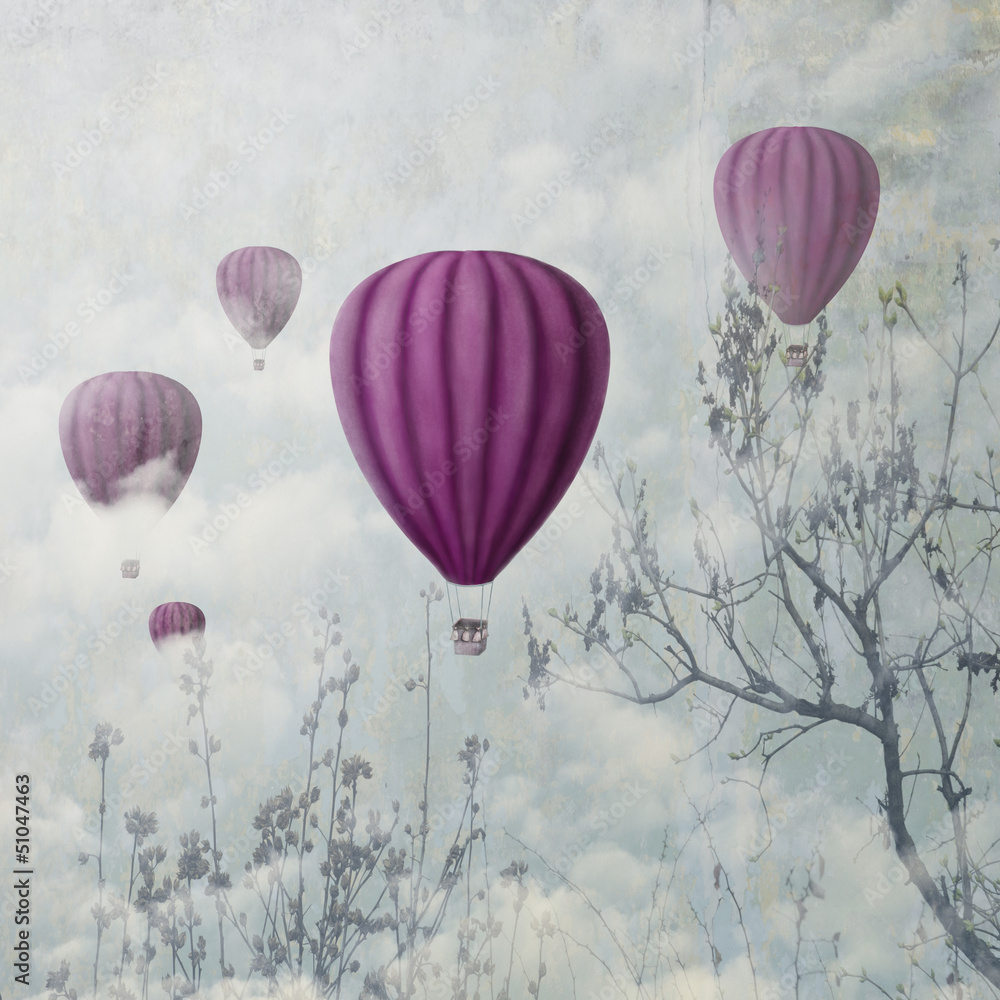 rozowe-balony-na-tle-chmur