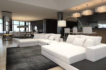 Modern living room interior | Design Loft