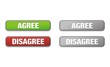 agree and disagree buttons
