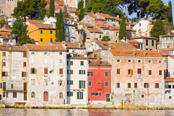 Wall Mural - architecture of Rovinj, Croatia.