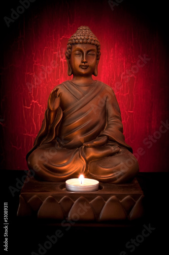 Naklejka samoprzylepna Budda