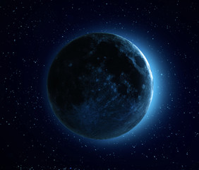 Wall Mural - blue moon