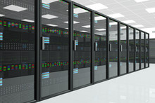 CPU Unit Server Room Data Center 