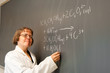 © erikamit - Chemist at the chalkboard