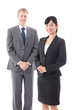 © taka - global business image on white background