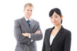 © taka - global business image on white background