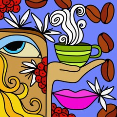 Poster - caffè