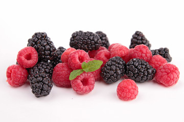 Poster - assortment of berries fruits