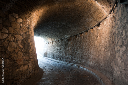 Obraz na płótnie canvas trzyczęściowy "tryptyk" Tunel w Guanajuato (Meksyk)
