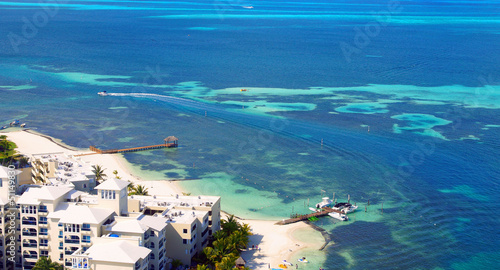 Plakat na papierze fotorealistycznym Mexico beach