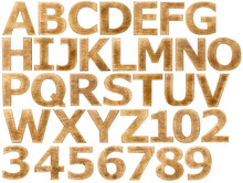 Wooden Alphabet