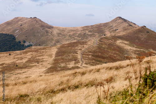 Naklejka samoprzylepna Bieszczady w południowo-wschodniej Polsce