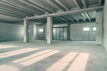 industrial warehouse room