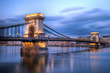 Chain Bridge, Budapest in the blue hour
