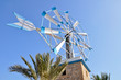 Ancient windmill in Ibiza (Spain)