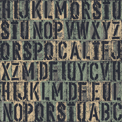 Naklejka samoprzylepna Typografia bezszwowe tło. 