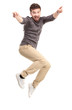 © opolja - Handsome man jumping.