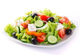 Fototapeta  - Fresh vegetable salad