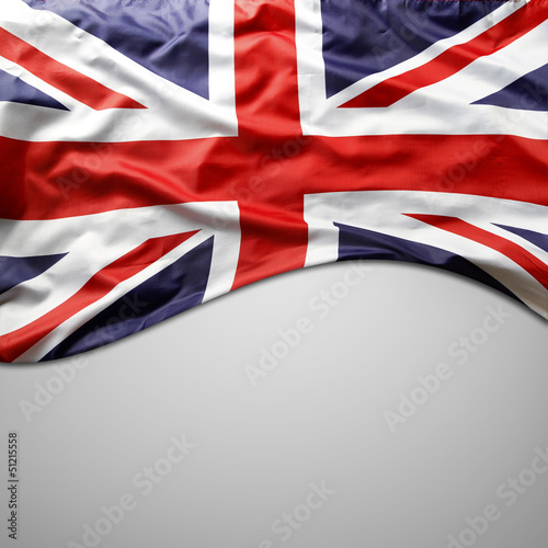 Board z aluminiowym obramowaniem Flaga union jack