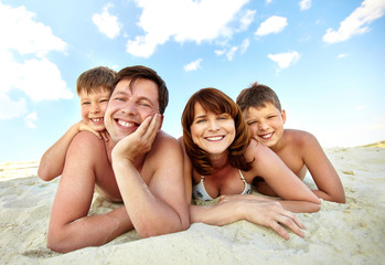 Poster - Rest on the beach