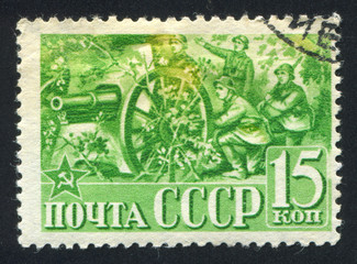 Sticker - Soldiers with Cannon