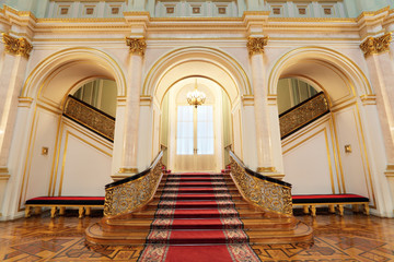 Wall Mural - Great Kremlin Palace, small Georgievsky hall