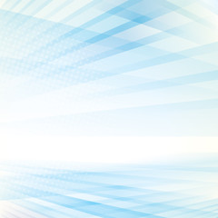 Leinwandbilder - Abstract smooth light blue perspective background.